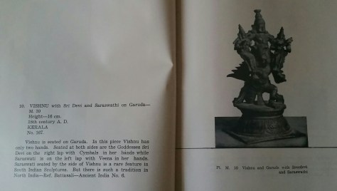 Vishnu with Saraswati and Sri Kerala