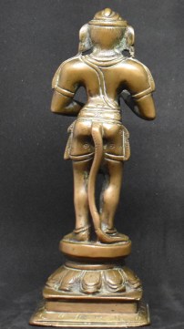 Anjaneya devotion back