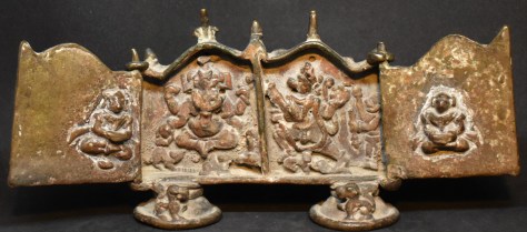 Travelling shrine open