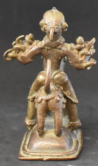 Durga on a lion back.jpg