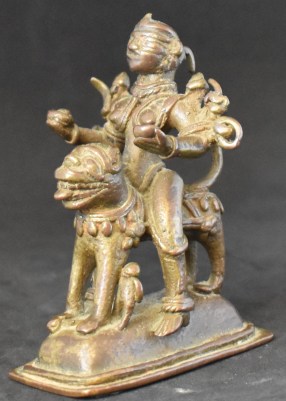 Durga on a lion