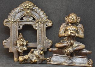 Gauri with Ganesha parts