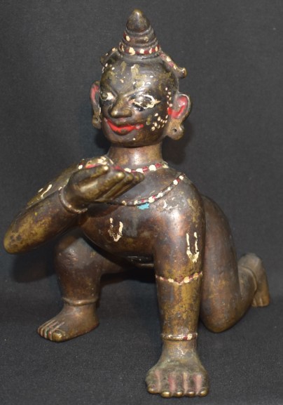 Crawling Krishna side left